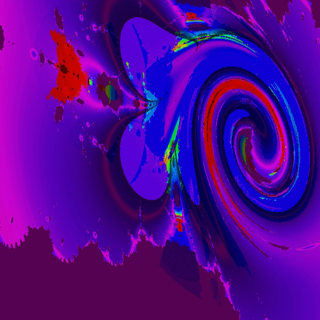 Hurricane; digital illustration by bill fester