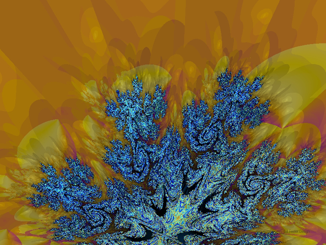 Burning Bush Three; Digital Illustration by Bill Fester