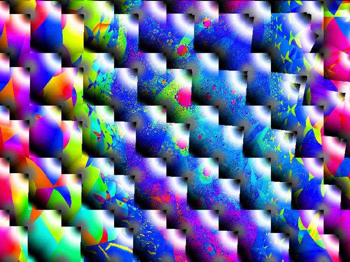 Colored Tabs Plastic Study; Digital Illustration by Bill Fester